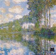 Claude Monet Poplars at the Epte painting